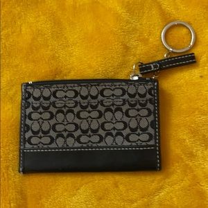 Coach coin purse keychain